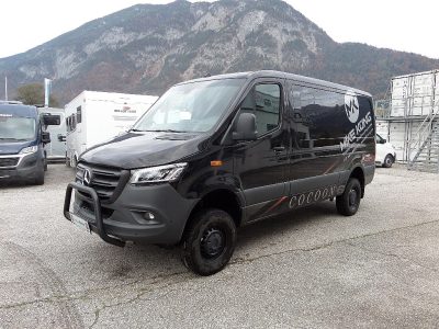 Mercedes-Benz Sprinter 4×4 319 BlueTec 3,5 t /3,665 mm Aut. Allrad Sprinter 4X4 319 CDI 3,5T 3,665mm Aut L2 H1 bei Autohaus Heinz in 